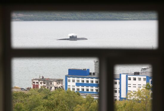 16th Krasnoznamennaya Submarine squadron, base in Vilyuchinsk