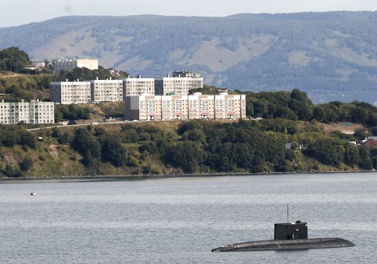 16th Krasnoznamennaya Submarine squadron, base in Vilyuchinsk