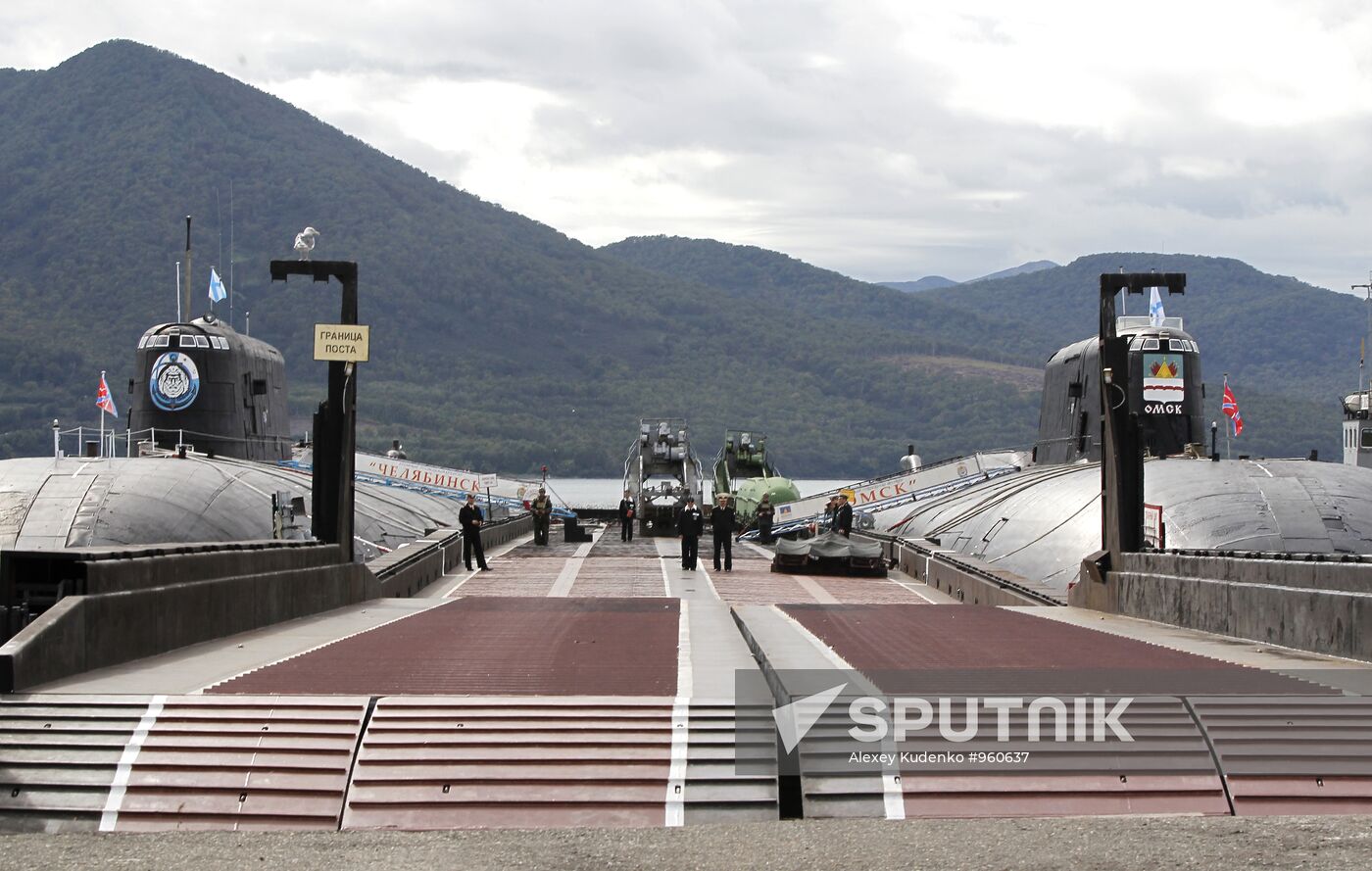 16th Krasnoznamennaya Submarine squadron, base in Vilyuchinsk