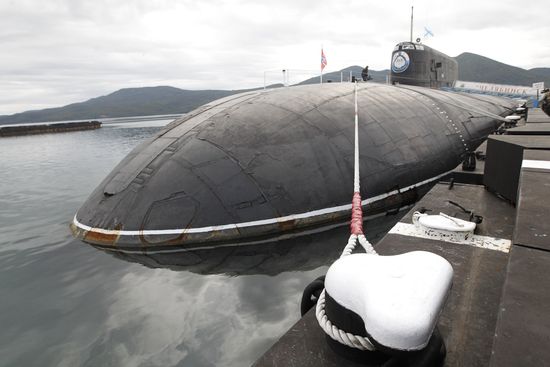 16th Krasnoznamennaya Submarine squadron, base in Vilyuchinsk