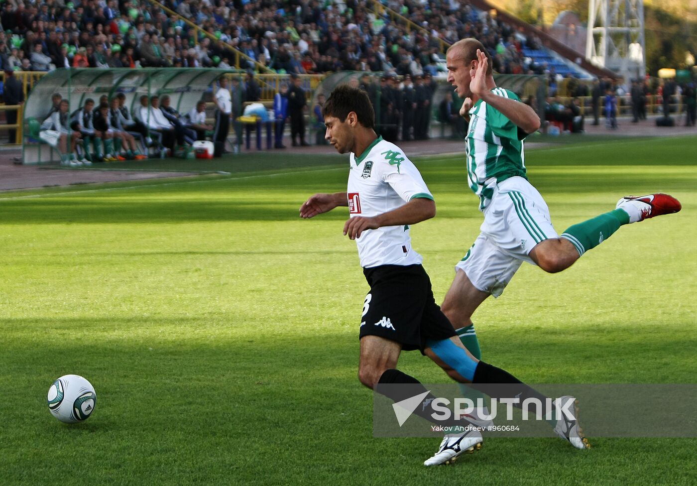 Football. Russian Premier Leagur. Tom vs. Krasnodar