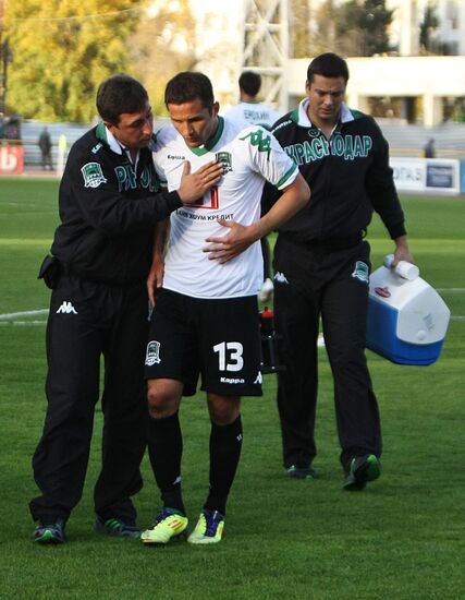 Football. Russian Premier Leagur. Tom vs. Krasnodar