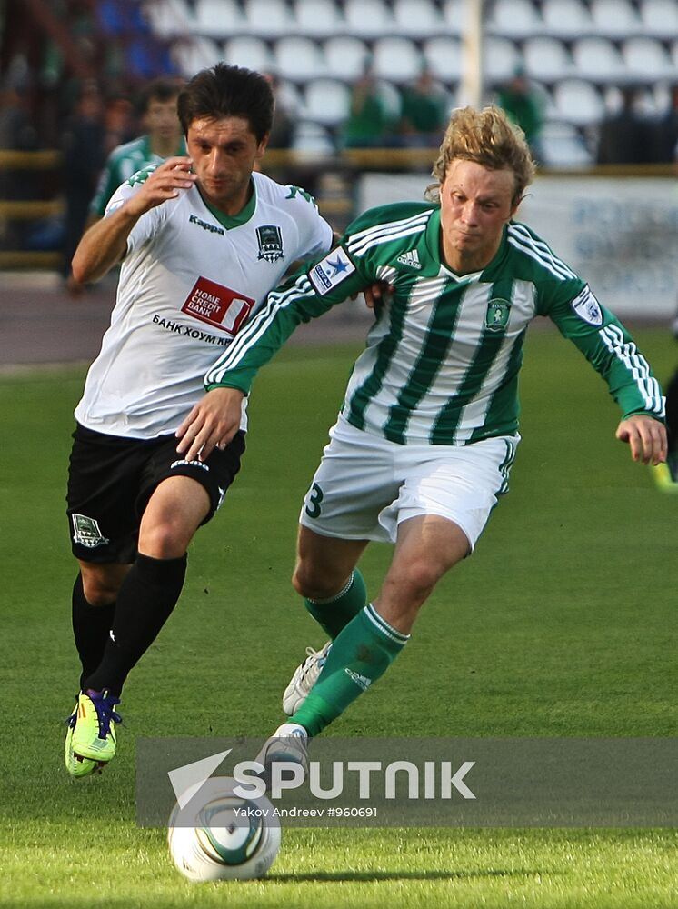 Football. Russian Premier Leagur. Tom vs. Krasnodar