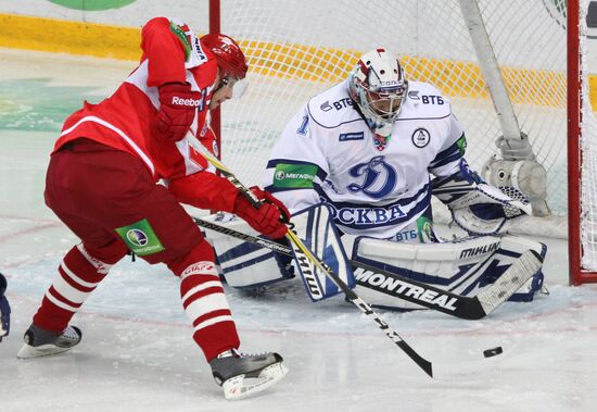 Ice Hockey. KHL. Spartak vs Dynamo