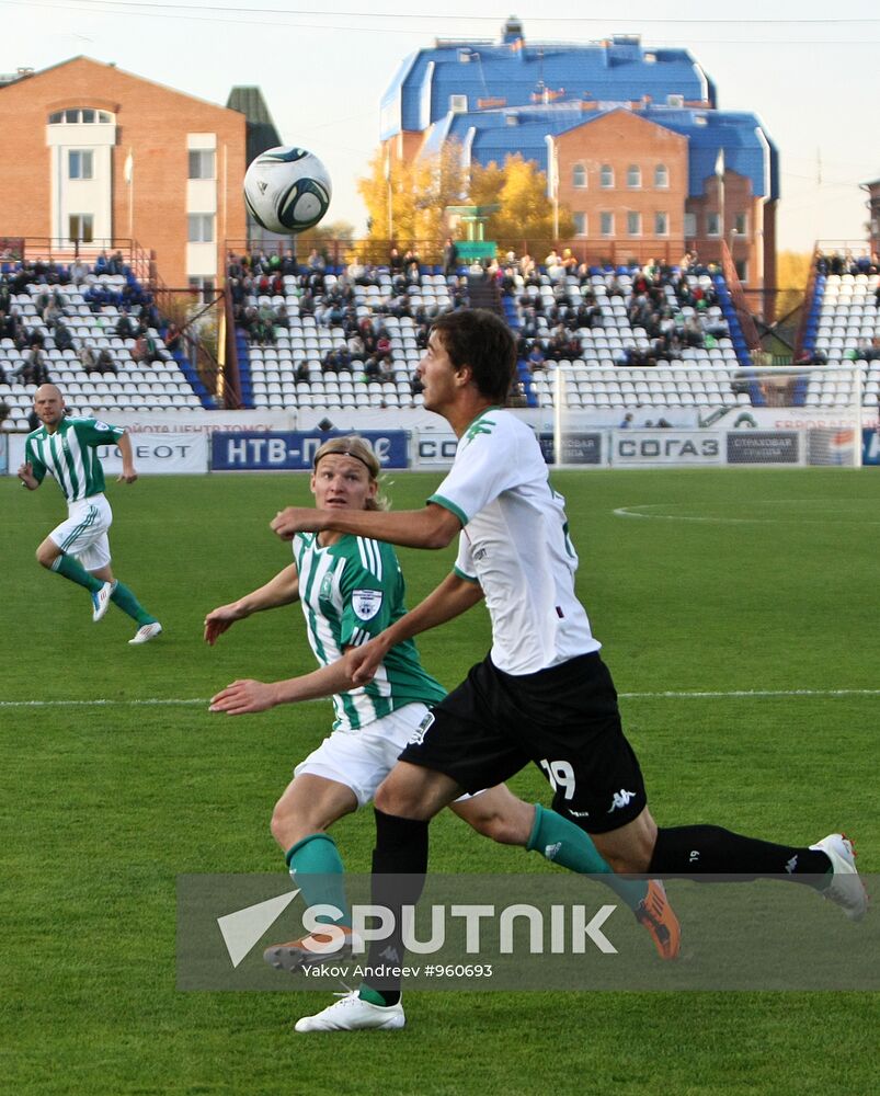 Football. Russian Premier Leagur. Tom vs. Krasnodar