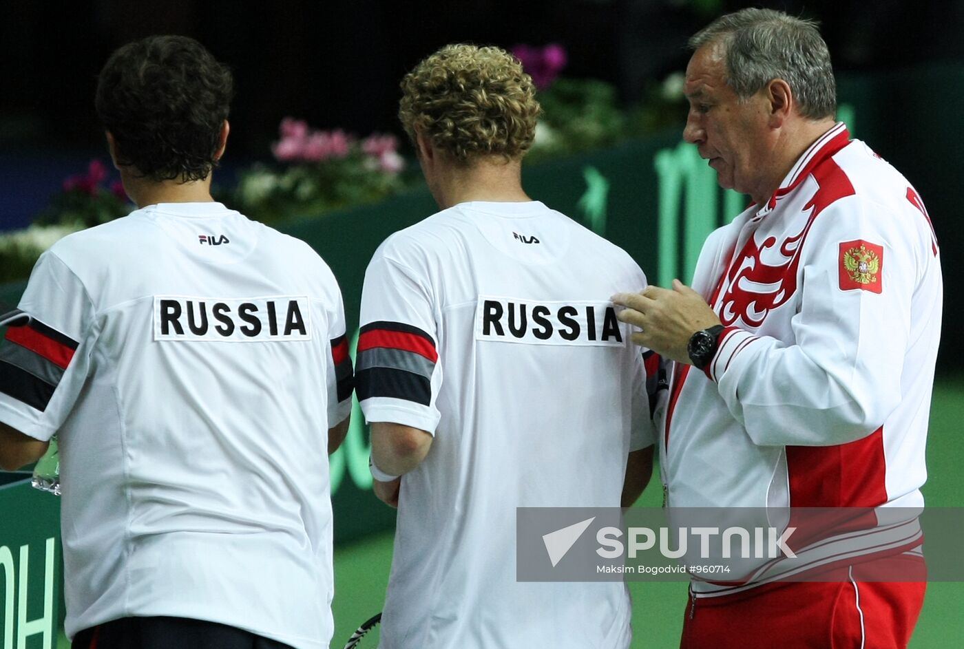Tennis. Davis Cup. Russia vs. Brazil. Day two