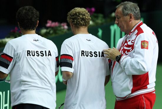 Tennis. Davis Cup. Russia vs. Brazil. Day two
