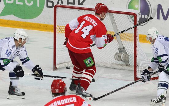 Ice Hockey. KHL. Spartak vs Dynamo