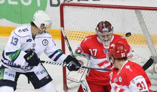 Ice Hockey. KHL. Spartak vs Dynamo