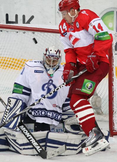 Ice Hockey. KHL. Spartak vs Dynamo