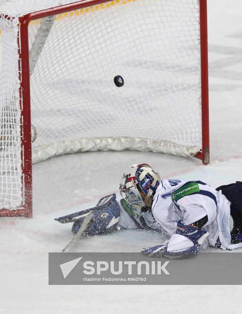 Ice Hockey. KHL. Spartak vs Dynamo