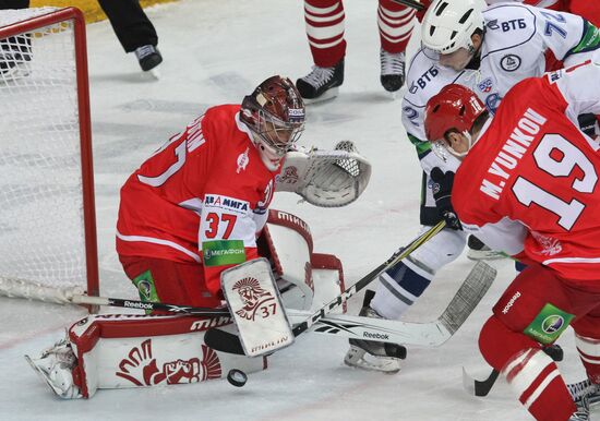 Ice Hockey. KHL. Spartak vs Dynamo