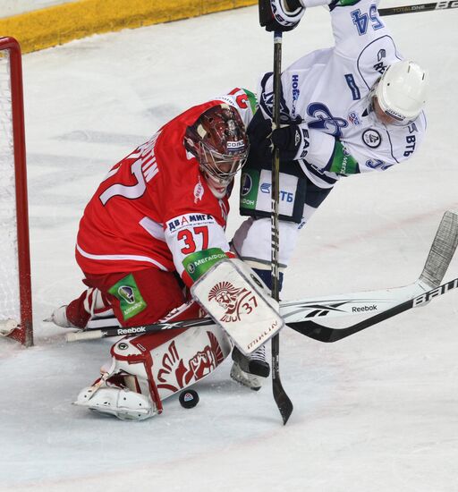 Ice Hockey. KHL. Spartak vs Dynamo