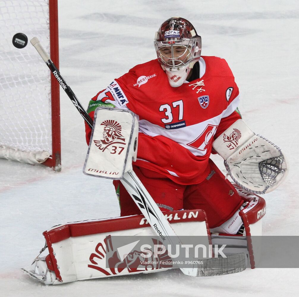 Ice Hockey. KHL. Spartak vs Dynamo