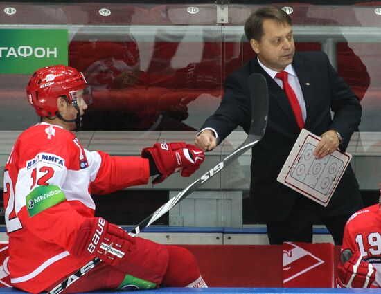 Ice Hockey. KHL. Spartak vs Dynamo