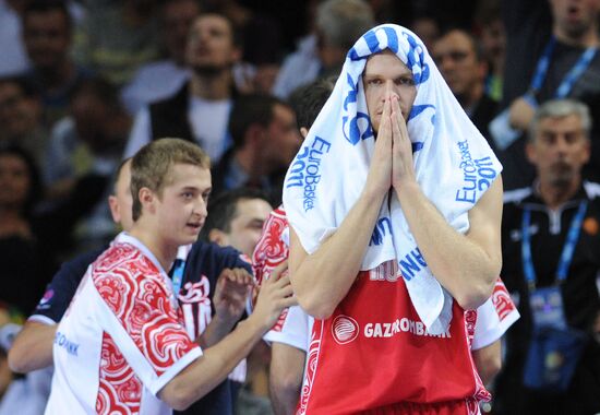Basketball European Championships. Match for third place