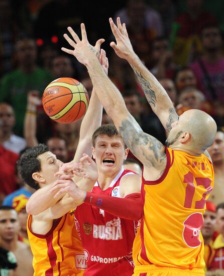 Basketball European Championships. Match for third place