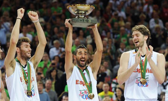 European Basketball Championships. Finals