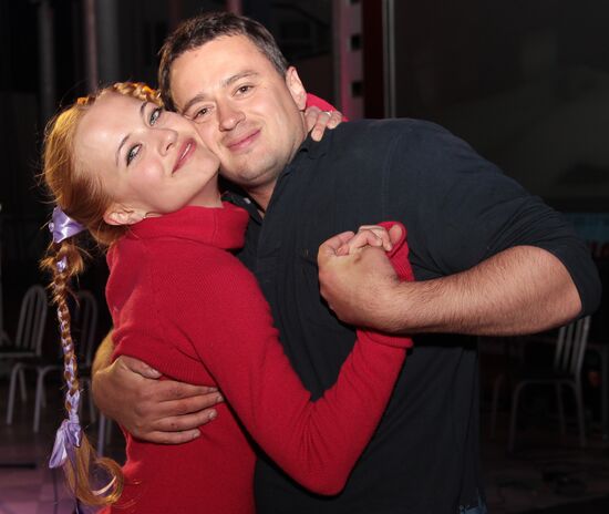 Alexandra Afanasyeva-Shevchuk and Nikita Zverev