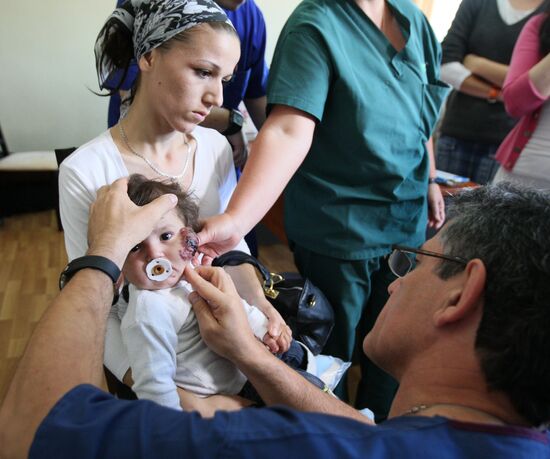 Plastic surgeons arrive in Chechnya on humanitarian mission