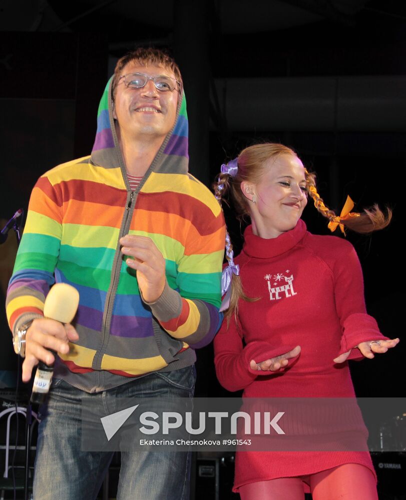 Dmitry Orlov and Alexandra Afanasyeva-Shevchuk