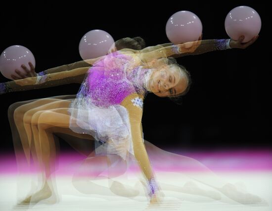 Rhythmic gymnastics World Cup. First Day