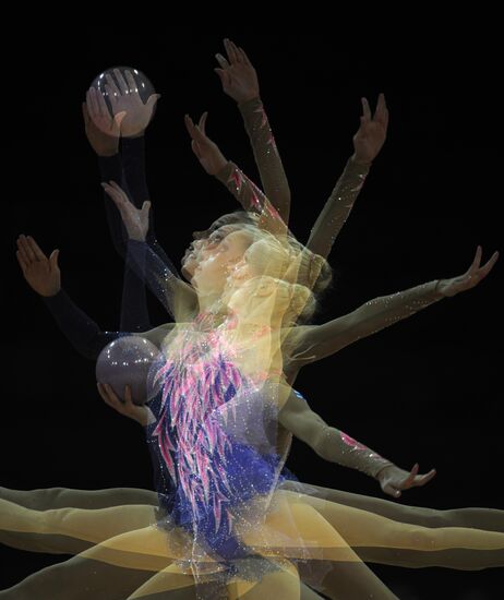 Rhythmic gymnastics World Cup. First Day