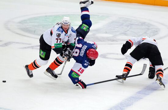 Ice Hockey KHL. Match CKA - Lev
