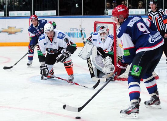 Ice Hockey. KHL. Match CKA (St. Petersburg) - "Lev"