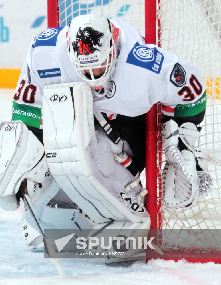 Ice Hockey. KHL. Match CKA (St. Petersburg) - "Lev"