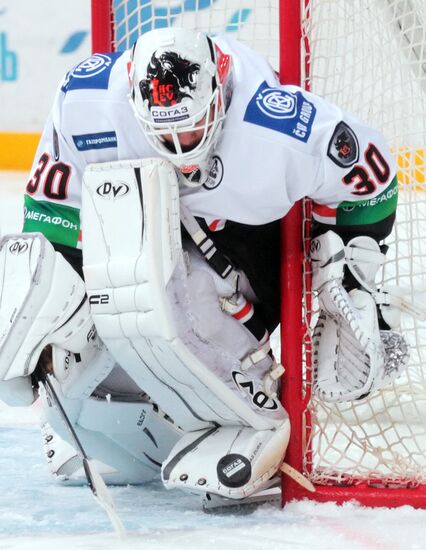 Ice Hockey. KHL. Match CKA (St. Petersburg) - "Lev"