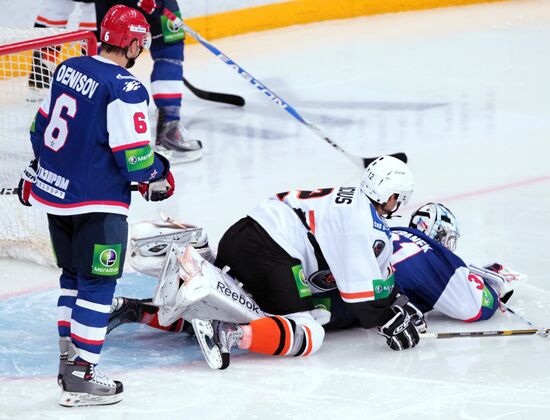 Ice Hockey. KHL. Match CKA (St. Petersburg) - "Lev"