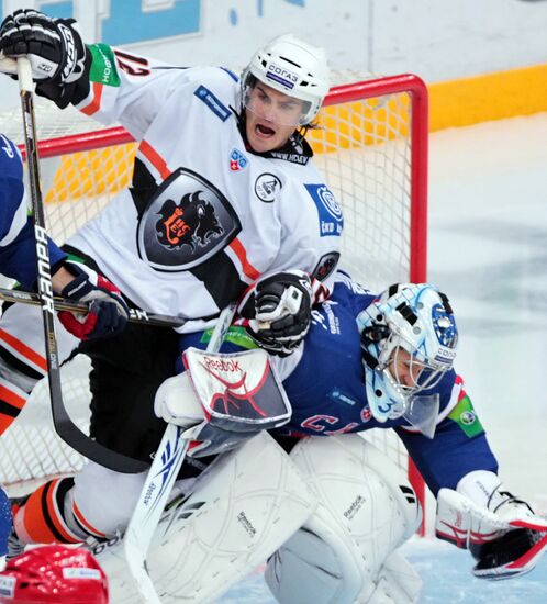 Ice Hockey. KHL. Match CKA (St. Petersburg) - "Lev"