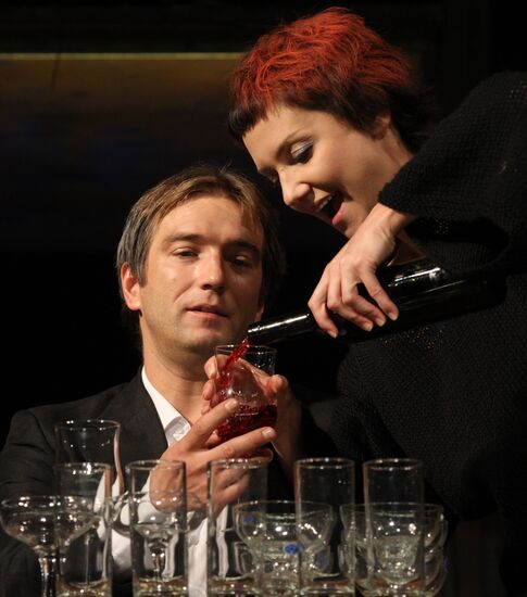 First Russian production of Tom Stoppard's play "Rock'n'roll"