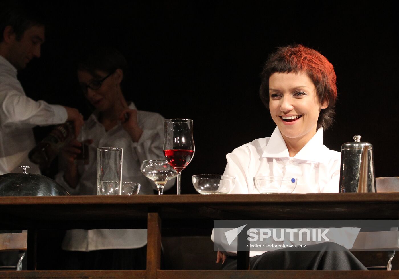 First Russian production of Tom Stoppard's play "Rock'n'roll"