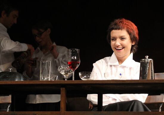 First Russian production of Tom Stoppard's play "Rock'n'roll"