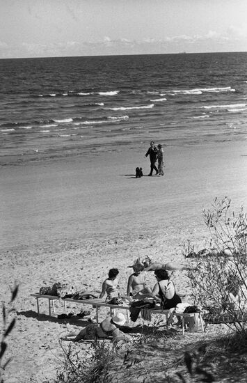 Beach in Jurmala