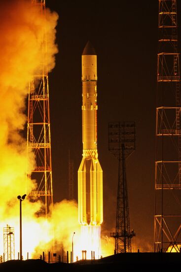 Proton-M carrier rocket launched from Baikonur