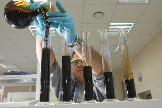 Oil quality testing laboratory, Kaliningrad