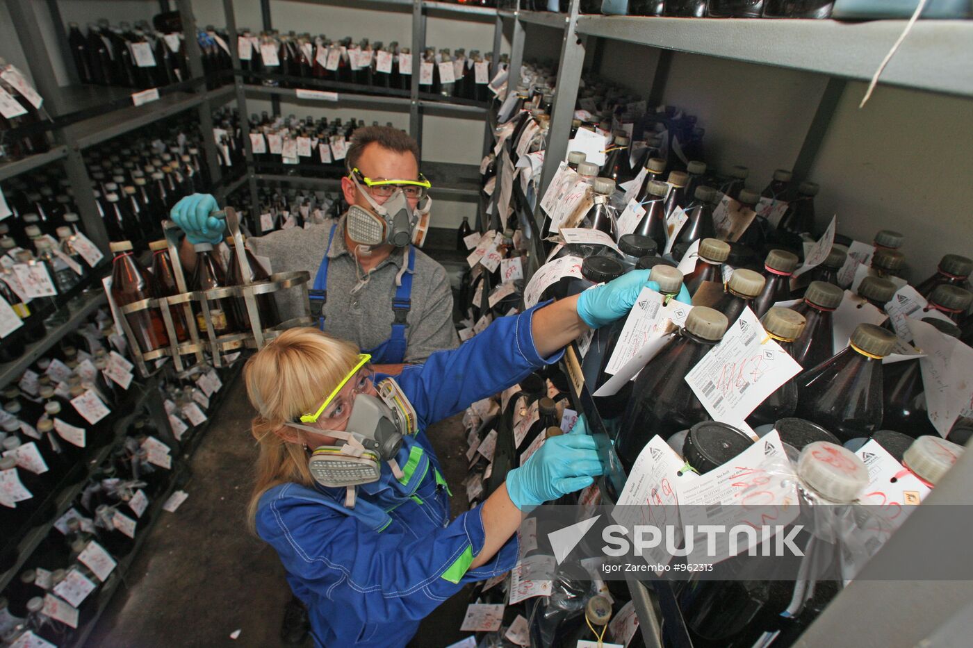 Oil quality testing laboratory, Kaliningrad