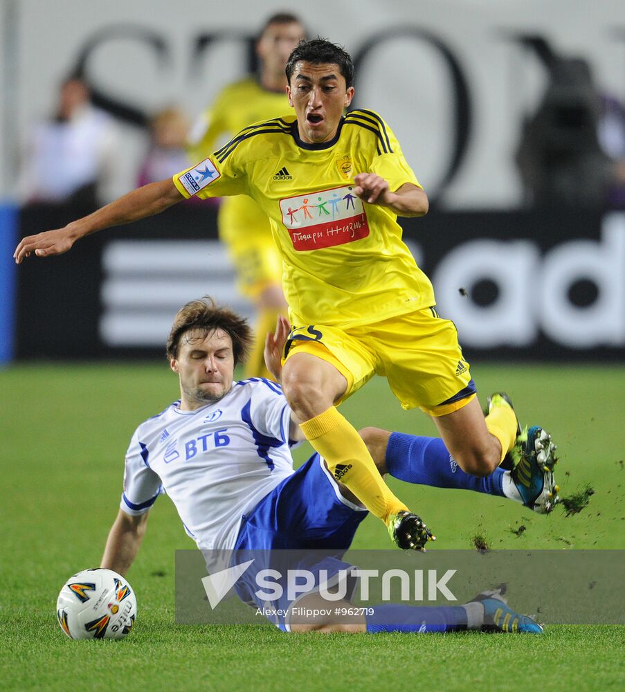Football. Russian Cup. Dynamo Moscow vs. Anzhi Makhachkala