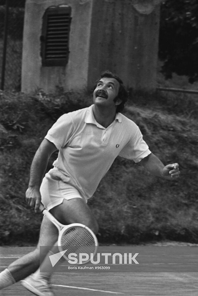 Tennis player Vladimir Korotkov