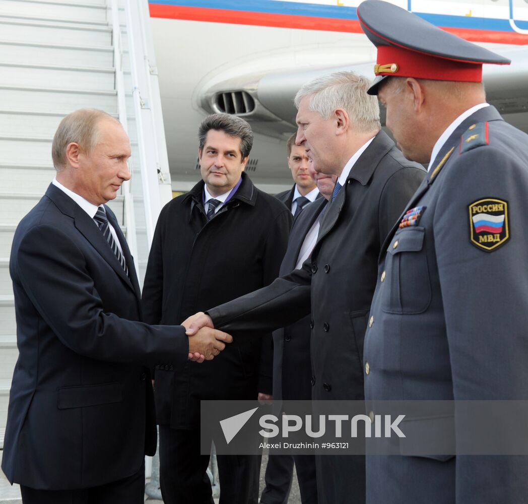 Vladimir Putin visits North Western Federal District