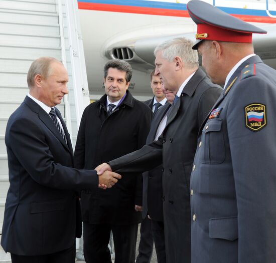 Vladimir Putin visits North Western Federal District