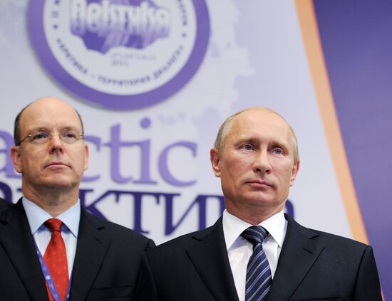 Vladimir Putin visits North Western Federal District