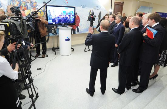 Vladimir Putin visits North Western Federal District