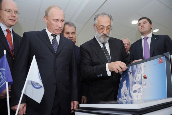 Vladimir Putin visits North Western Federal District
