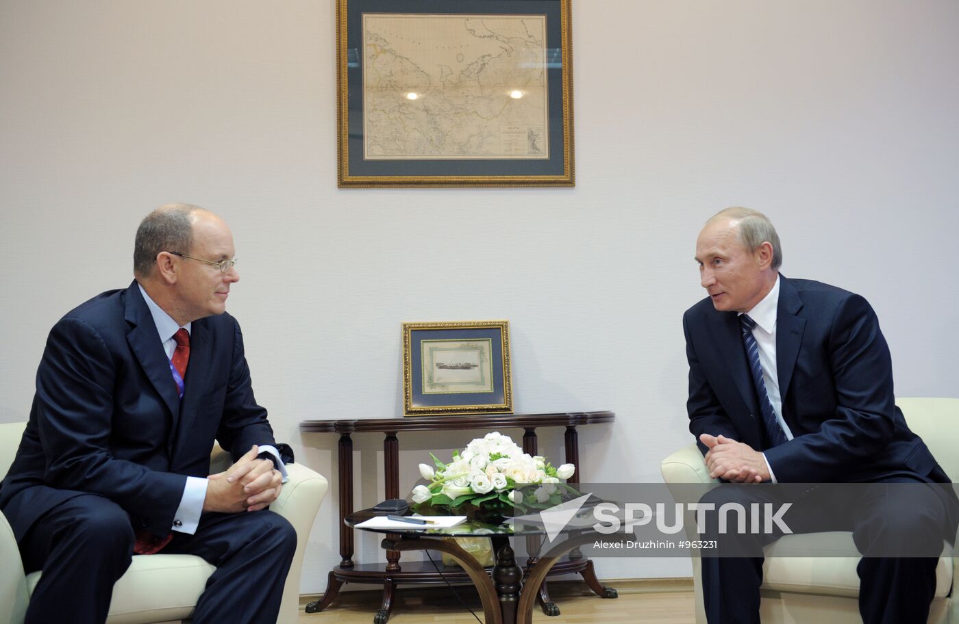 Vladimir Putin visits North Western Federal District