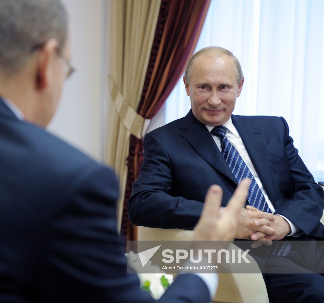 Vladimir Putin visits North Western Federal District