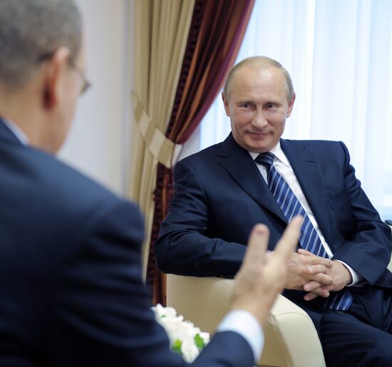 Vladimir Putin visits North Western Federal District